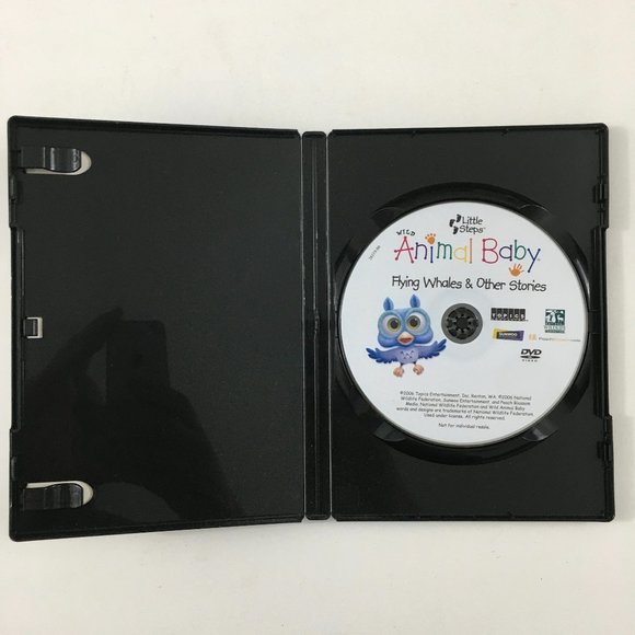 Wild Animal Baby Flying Whales & Other Stories Izzy the Owl Little Steps DVD - Picture 4 of 6